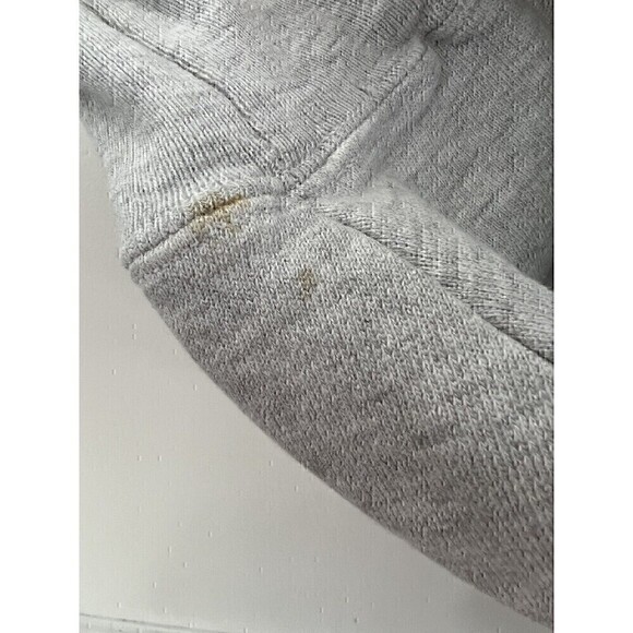 Vintage Reverse Weave? Brown University Champion Sweatshirt Gray Flawed - Picture 9 of 9